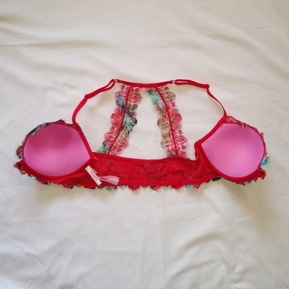 🔴SOLD🔴 NWOT PINK Red Palm Set 💋 - Picture 5 of 8